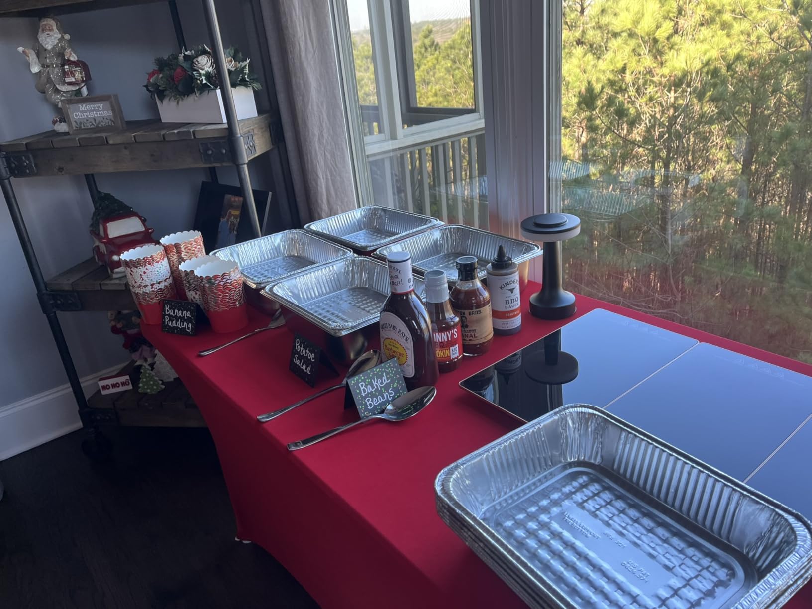 FEPPO Electric Warming Tray, 4-in-1 Food Warmers for Parties Buffet with 10 Temp Settings and Timer, 33