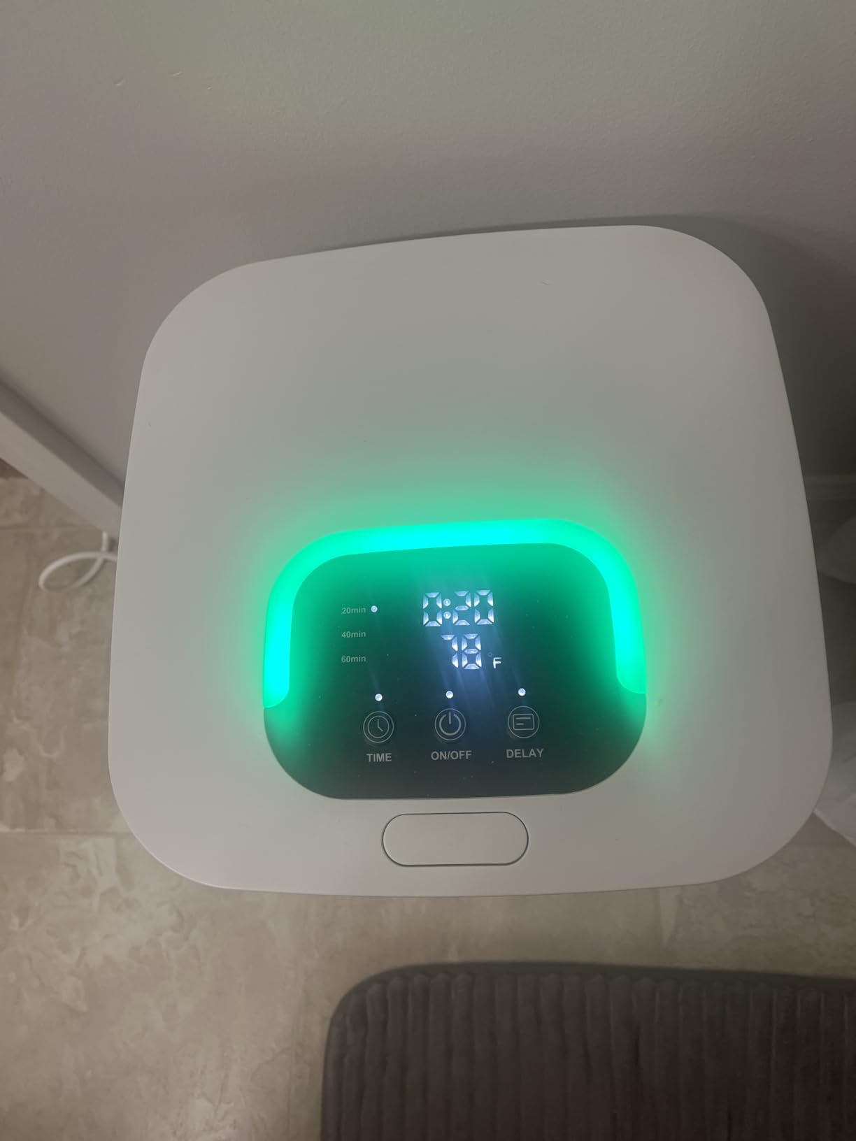 VEVOR Towel Warmer Bucket, 20L Large Towel Warmer for Bathroom, Auto Shut Off Towel Heater Fits up to Two 40