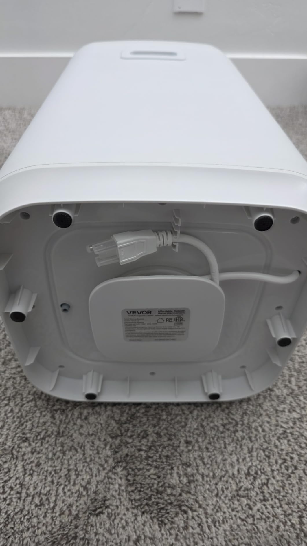 VEVOR Towel Warmer Bucket, 20L Large Towel Warmer for Bathroom, Auto Shut Off Towel Heater Fits up to Two 40