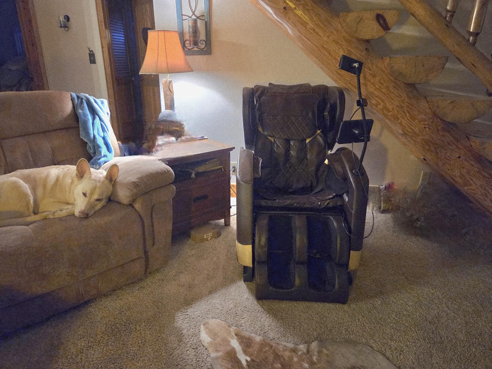 2026 Massage Chair Full Body, Zero Gravity Massage Chair with 10 Fix Rollers, Airbags, Heating, Foot Massage, Auto Modes, Bluetooth Speaker, Smart Screen Controller(Upgraded Version) customer photo 1