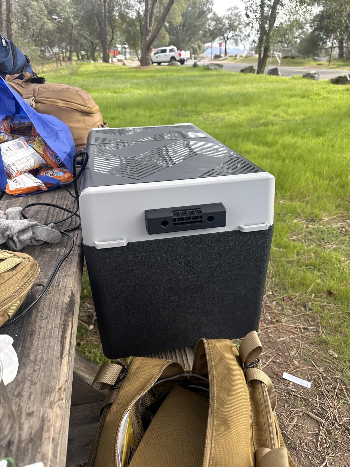 12 Volt Refrigerator Car Fridge - 61QT(58L) Dual Zone Electric Cooler, Car Refrigerator -4℉~68℉, Portable Refrigerator 12/24V DC 100-240V AC, Portable Freezer for Travel Camping RV Home customer photo 1