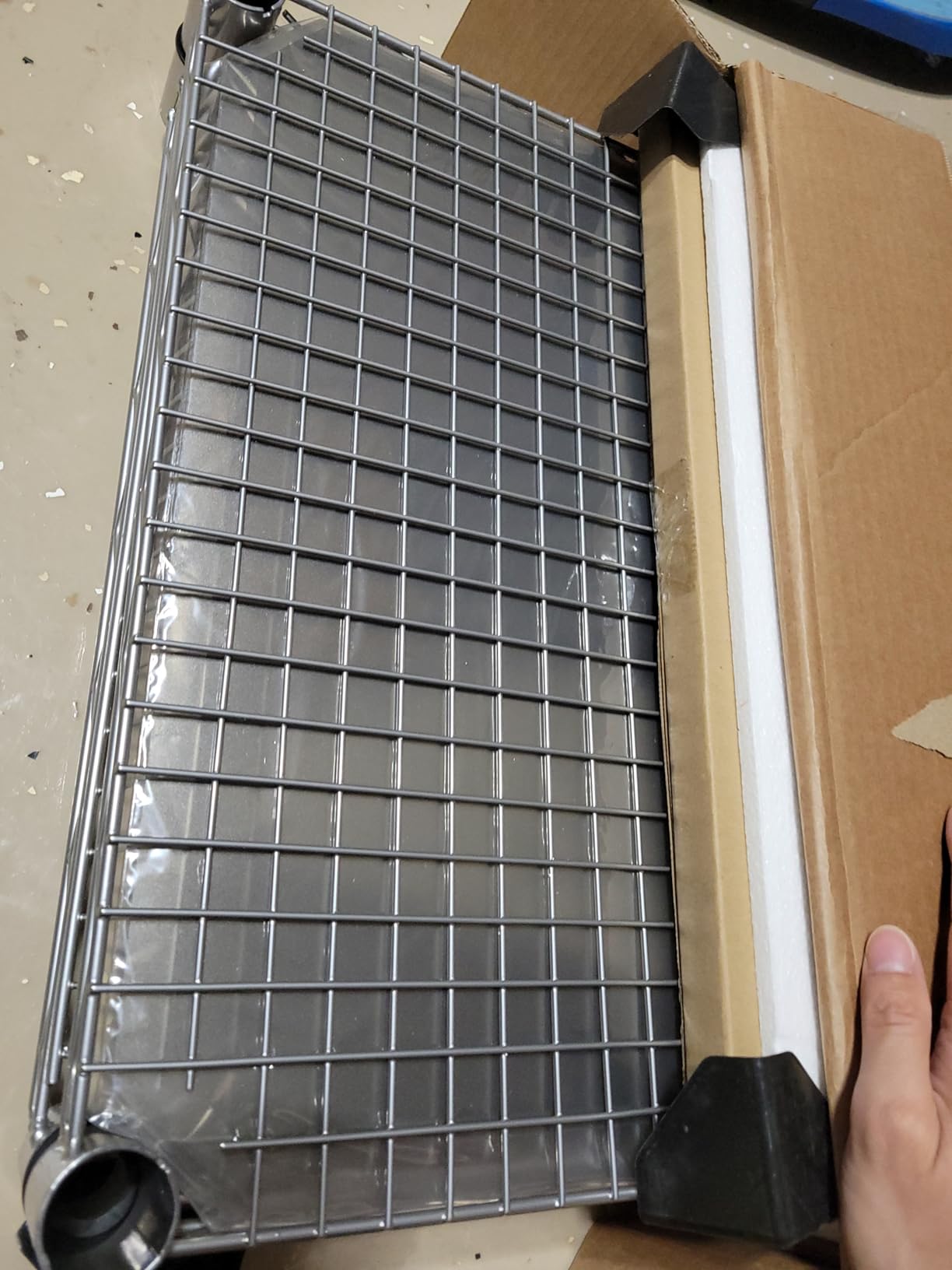 NTE Rolling Kitchen Carts on Wheels, 650Lbs Capacity 3 Tier Utility Cart with Wood Tabletop, Kitchen Storage Cart with 8 Hooks, Metal Serving Cart with Handle and Shelf Liners for Kitchen, Restaurant customer photo 2