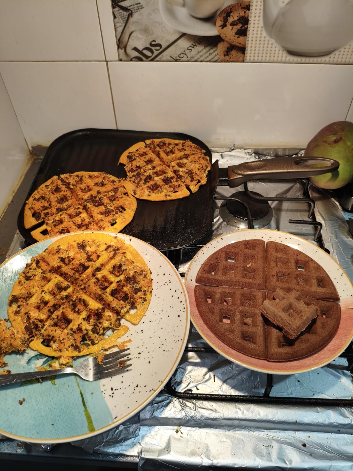 Oster Nonstick Belgian Waffle Maker, Nonstick Ceramic Waffle Iron customer photo 2