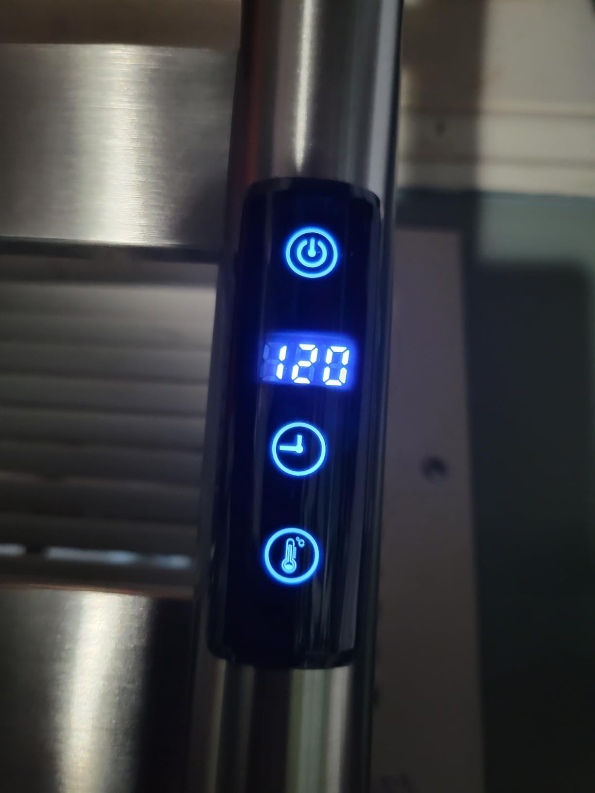 R FLORY Heated Towel Rack for Bathroom, 6 Bar Wall Mounted Towel Warmer Rack Flat with Timer & Temperature, Electric Towel Heater with LED Display Screen, Plug-in customer photo 1