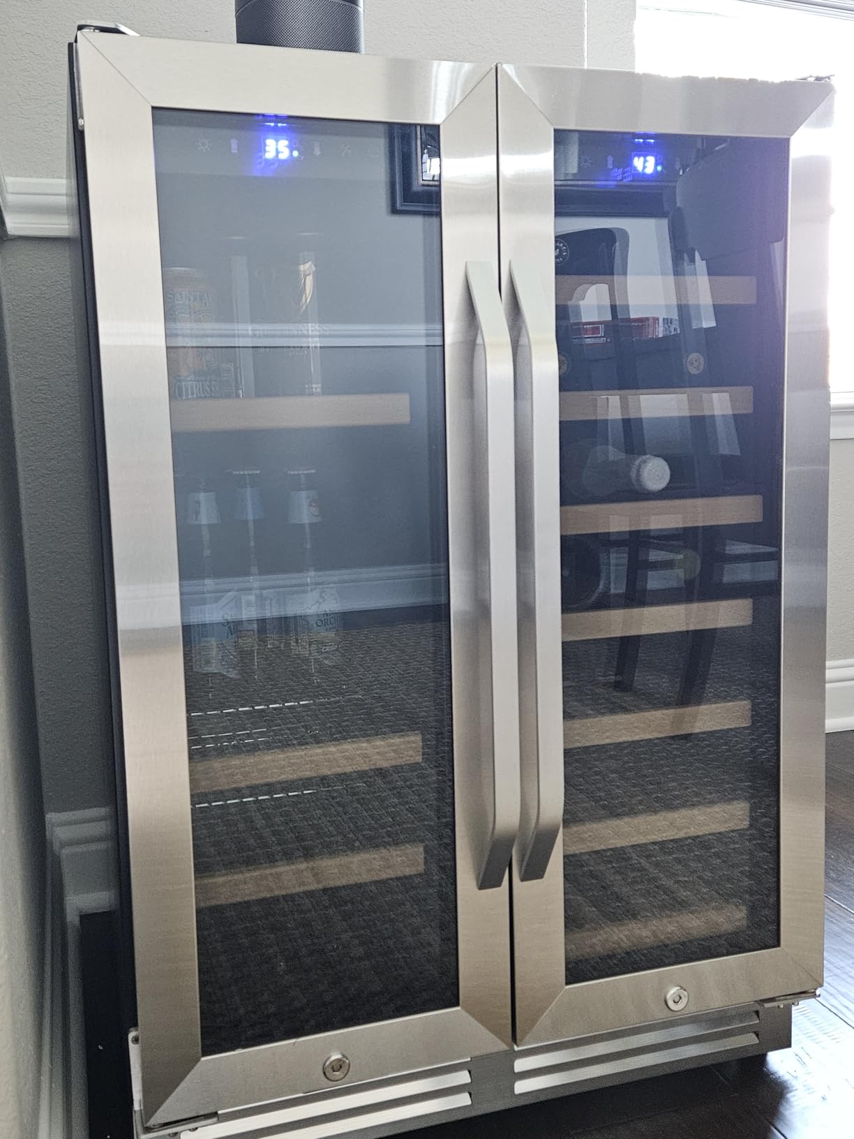 Commercial Display Beverage Fridge, 40