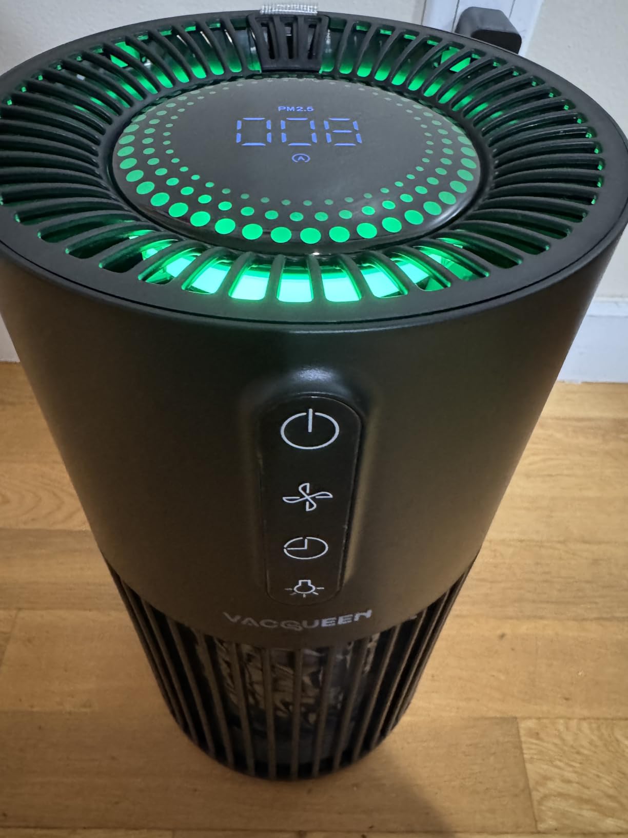 Air Purifiers for Bedroom, Smart WiFi HEPA Air Purifier for Home Pets, Timer and Alexa Control, Cover 1800 Ft², PM2.5 Monitor, Sleep Mode, Washable Filter Air Cleaner for Pet Hair Odors Smoke Dust customer photo 2