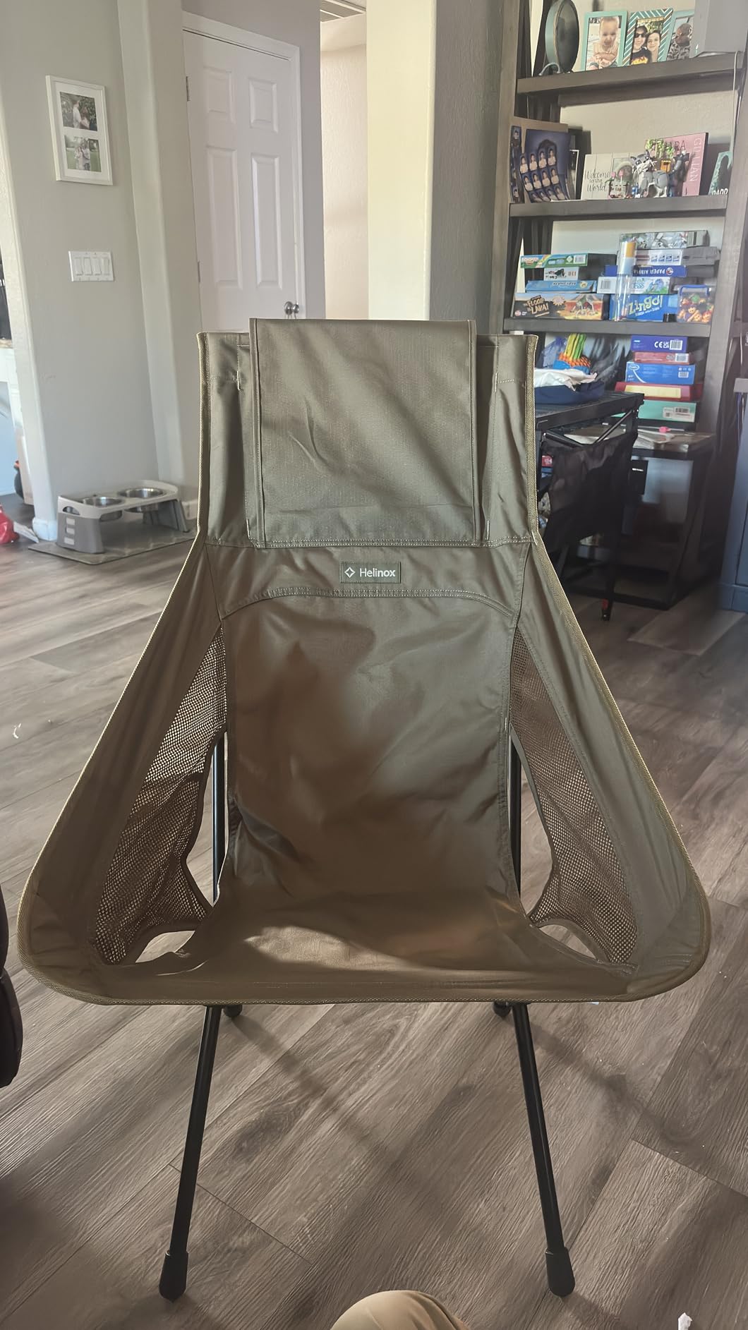 Helinox Sunset Chair (re), Packable Outdoor Furniture, Summer Vacation Holiday Seat, Foldable, Lightweight High-Back Comfort, Sustainable Eco-Friendly Materials customer photo 2