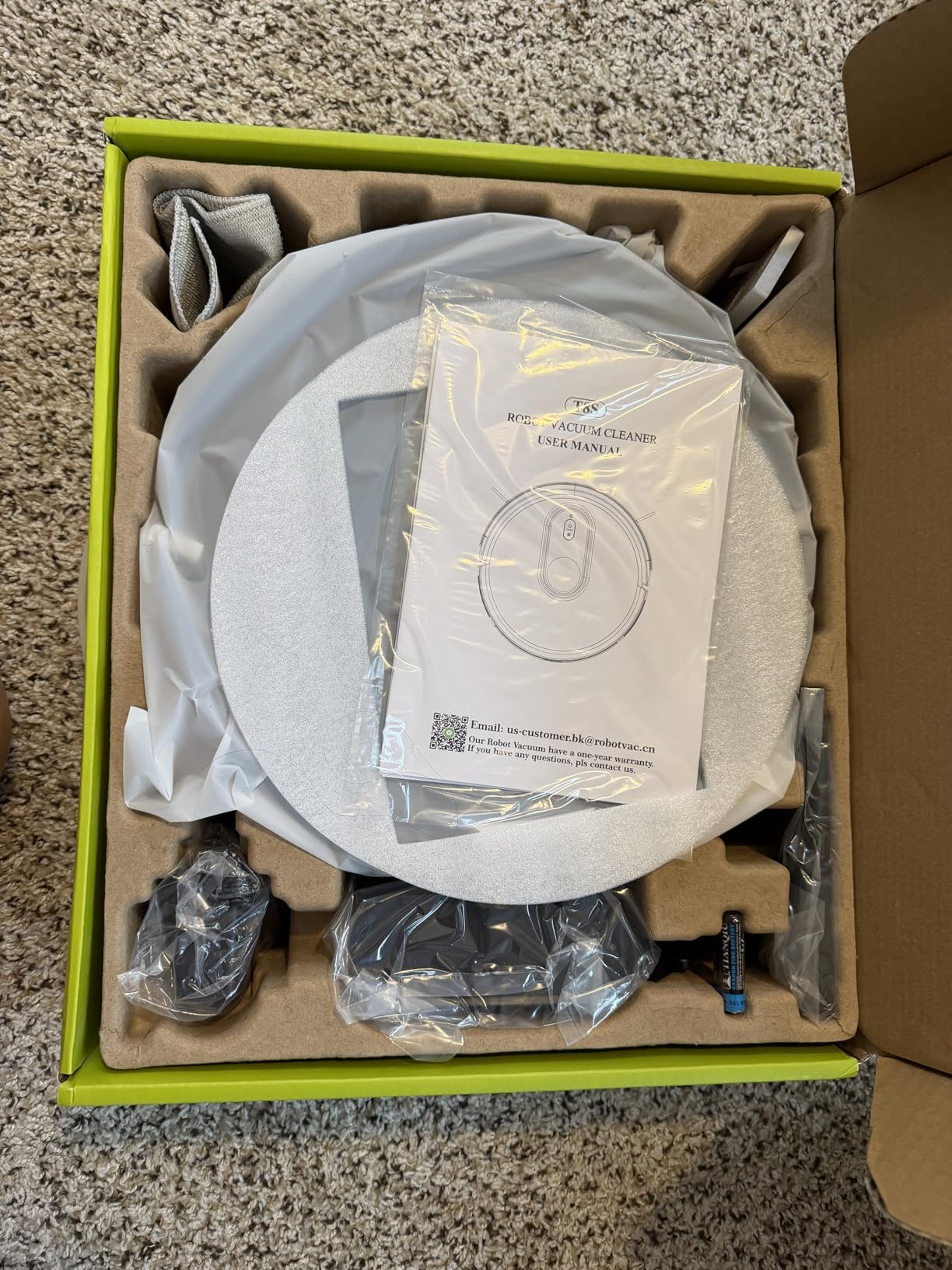 XIEBro Robot Vacuum and Mop Combo, 2 in 1 Vacuuming & Mopping Robot with Schedule, App/Bluetooth/Voice, 3200Pa Max Suction, Self-Charging Robot Vacuum Cleaner, Slim, Ideal for Hard Floor, Carpet customer photo 1