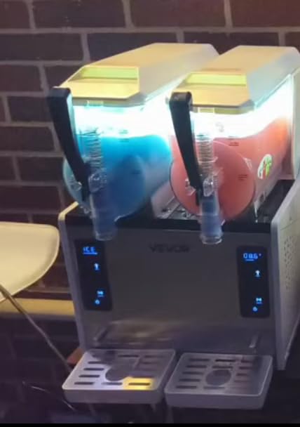 VEVOR Slushie Machine, 3L/100oz x 2 Tank Slushy Machine for Home, No Ice Needed Frozen Drink Maker, Margarita Maker with Self-Cleaning, for Frozen Margaritas, Frappés, Milkshake & More customer photo 1