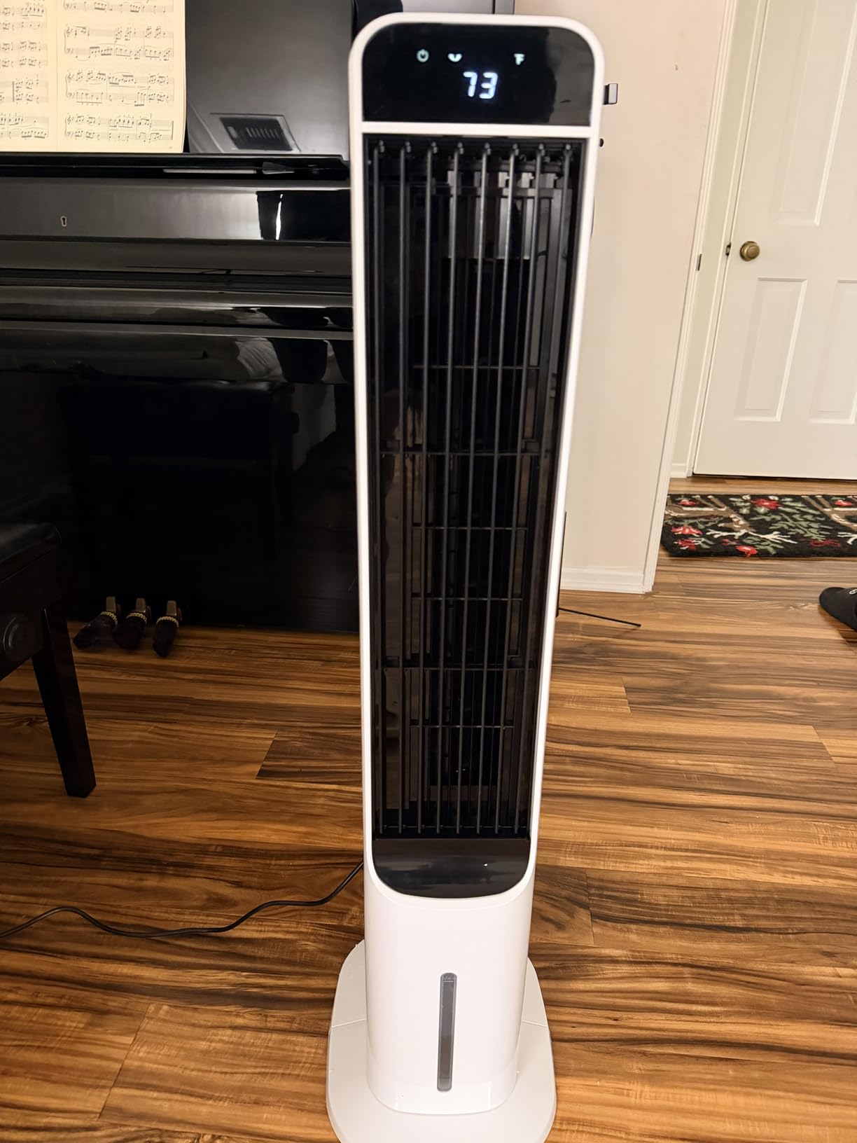 MEPTY 3-IN-1 Evaporative Air Cooler, Cooling Fans that Blow Cold Air with 120° Oscillation, 12H Timer,3 Speeds, Portable Swamp Cooler for Indoor Use, Windowless Portable Air Conditioners customer photo 1