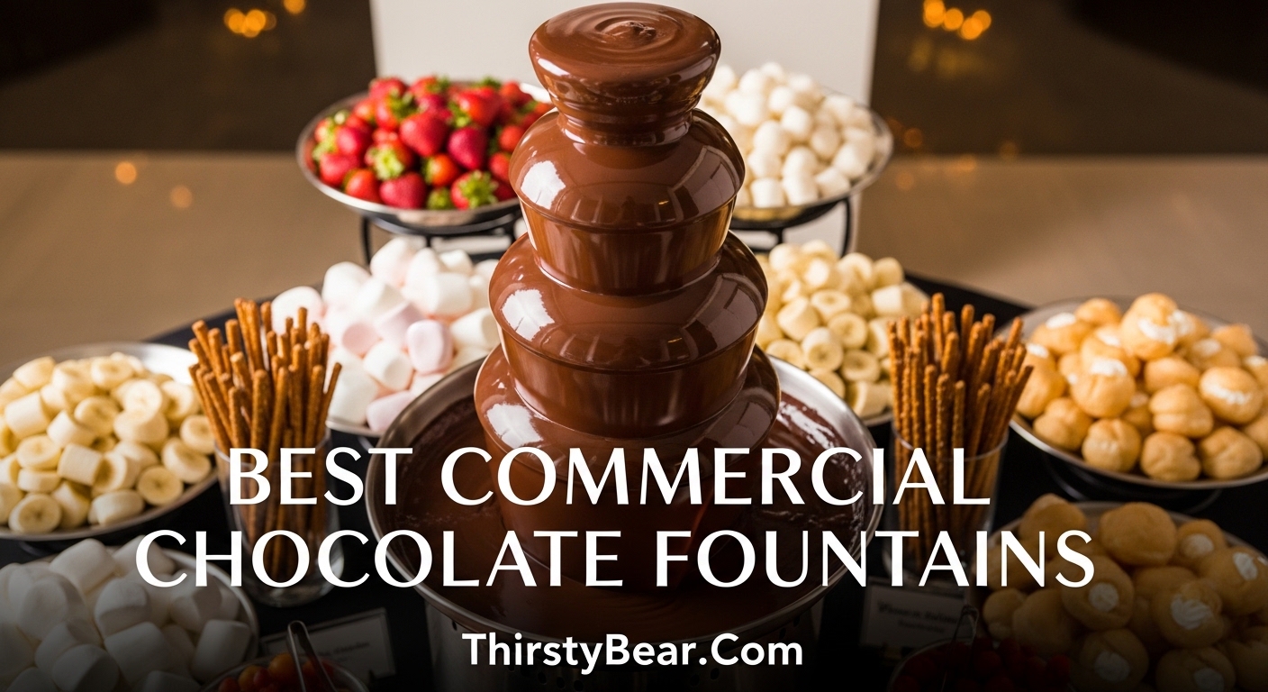 BEST COMMERCIAL CHOCOLATE FOUNTAINS
