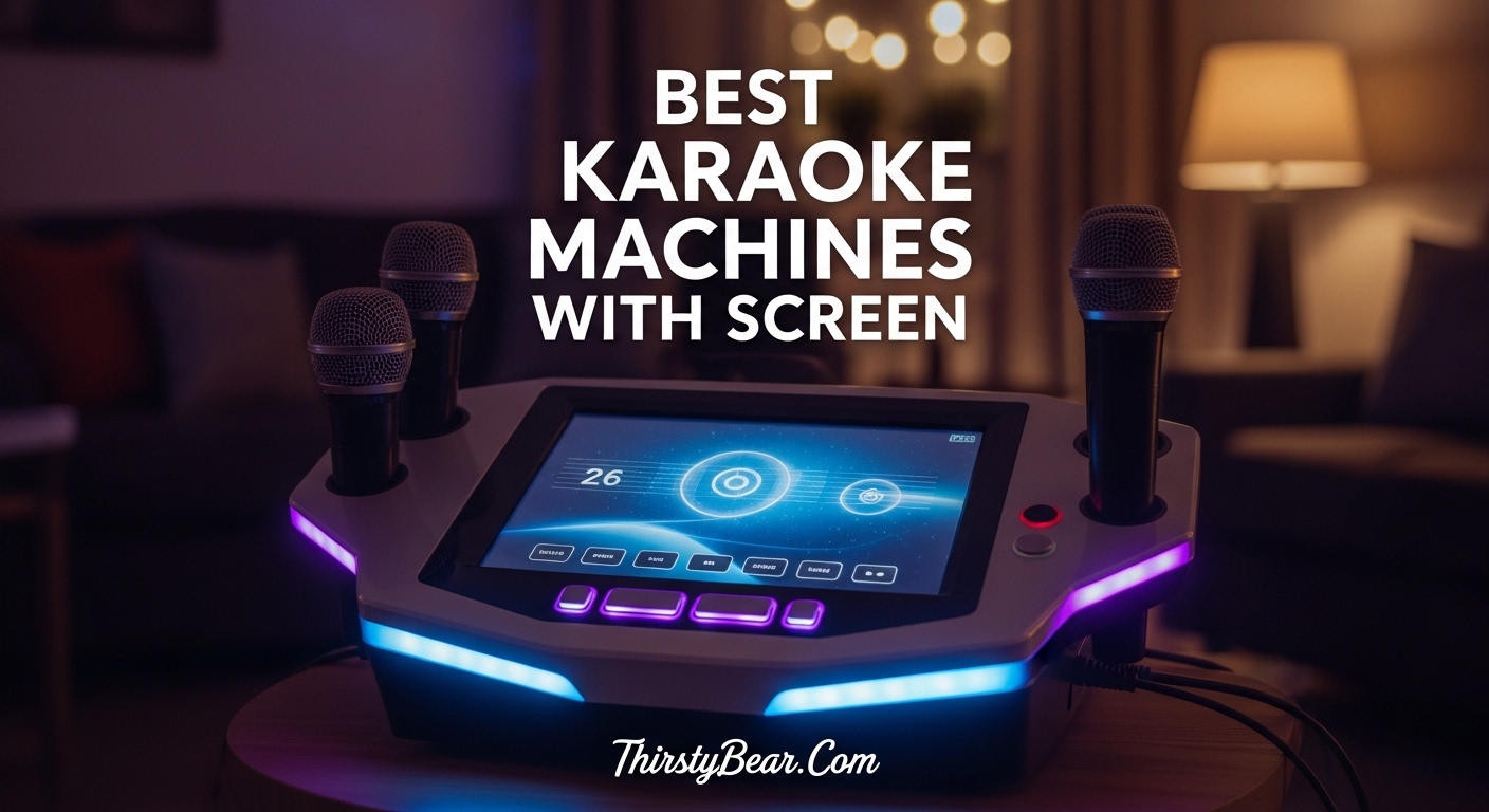 BEST KARAOKE MACHINES WITH SCREEN
