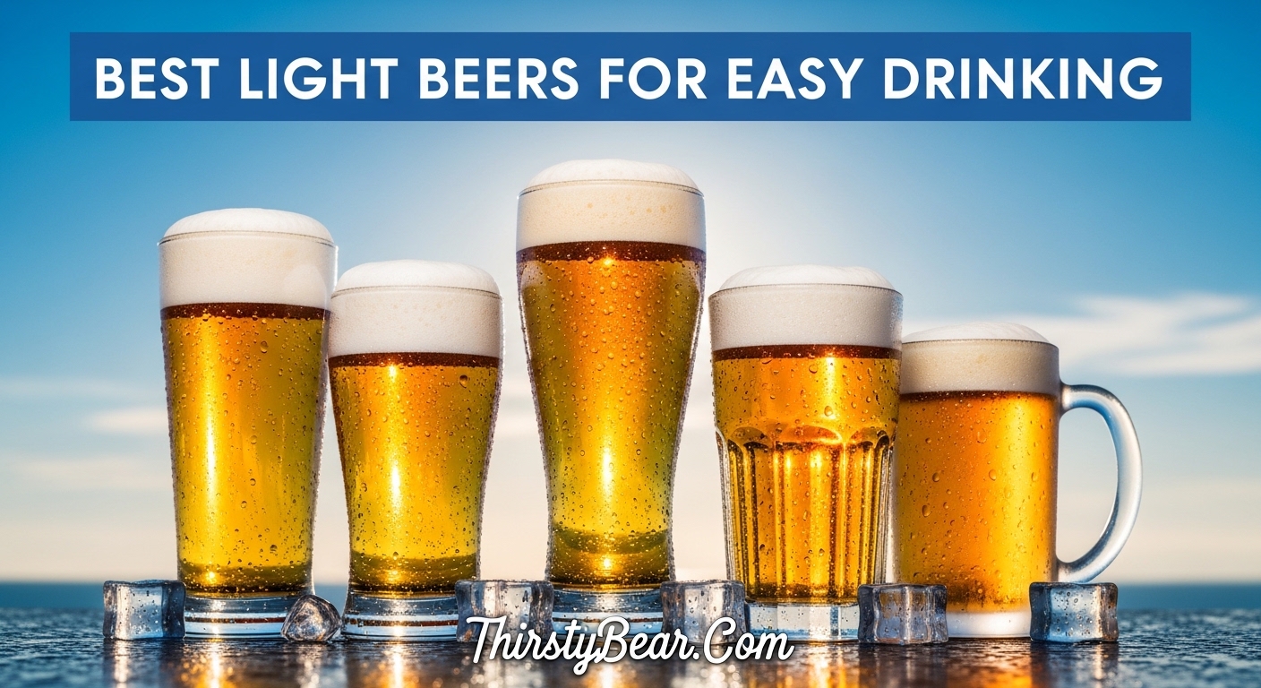 BEST LIGHT BEERS FOR EASY DRINKING