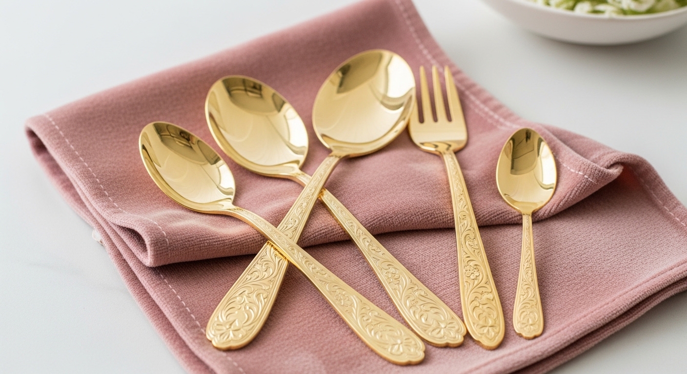 Best Gold Flatware Sets