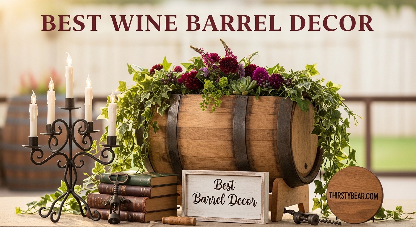 Best Wine Barrel Decor