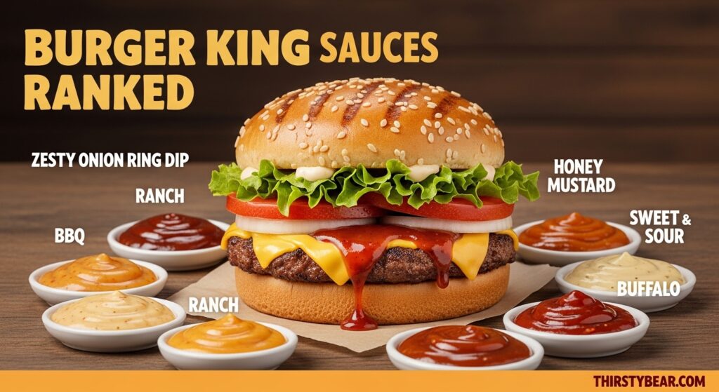 Burger King Dipping Sauces Ranked Worst to Best