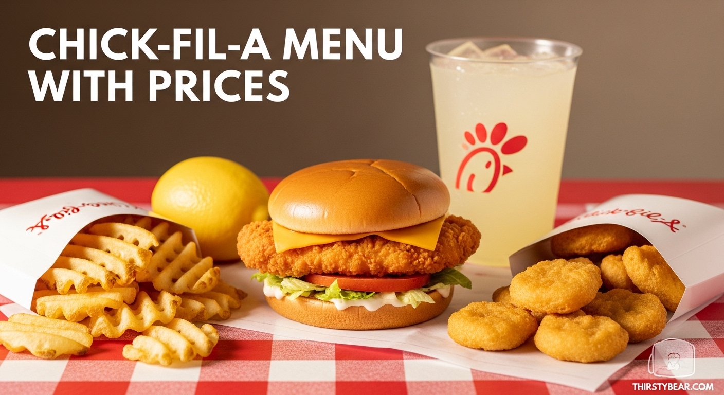 Chick-fil-A Menu With Prices