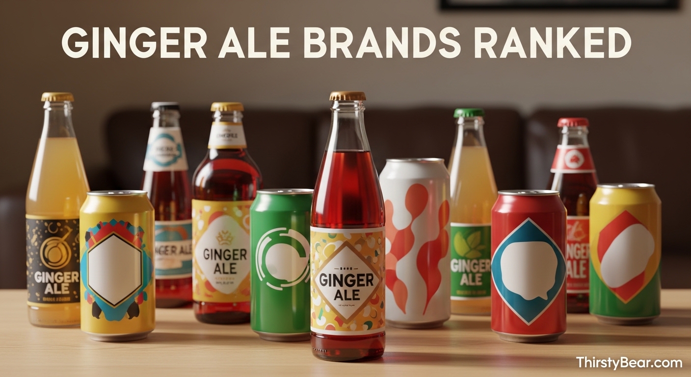 GINGER ALE BRANDS RANKED