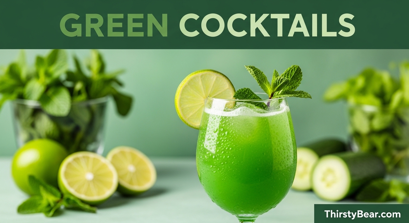 Green Cocktails