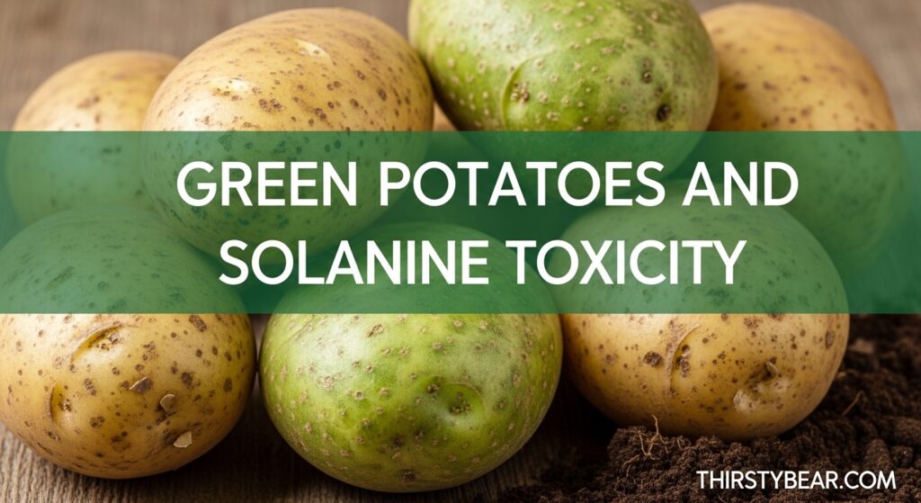 Green Potatoes and Solanine Toxicity
