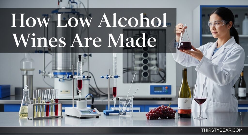 How Low Alcohol Wines Are Made