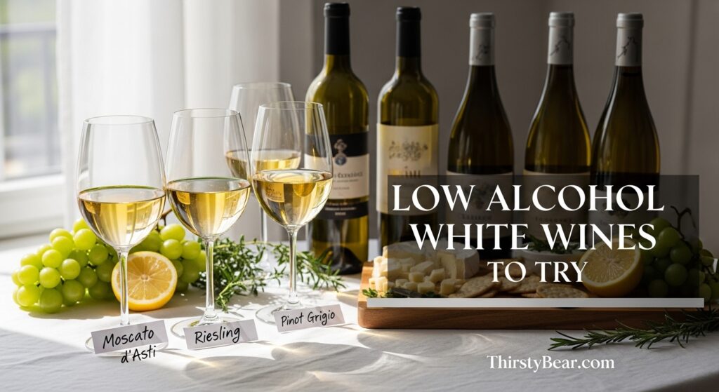 Low Alcohol White Wines to Try