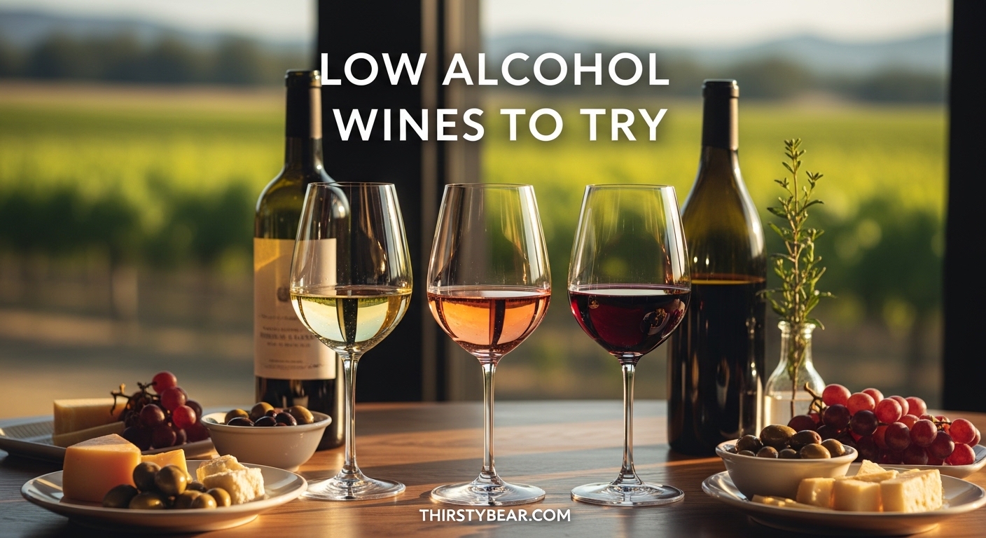 Low Alcohol Wines to Try