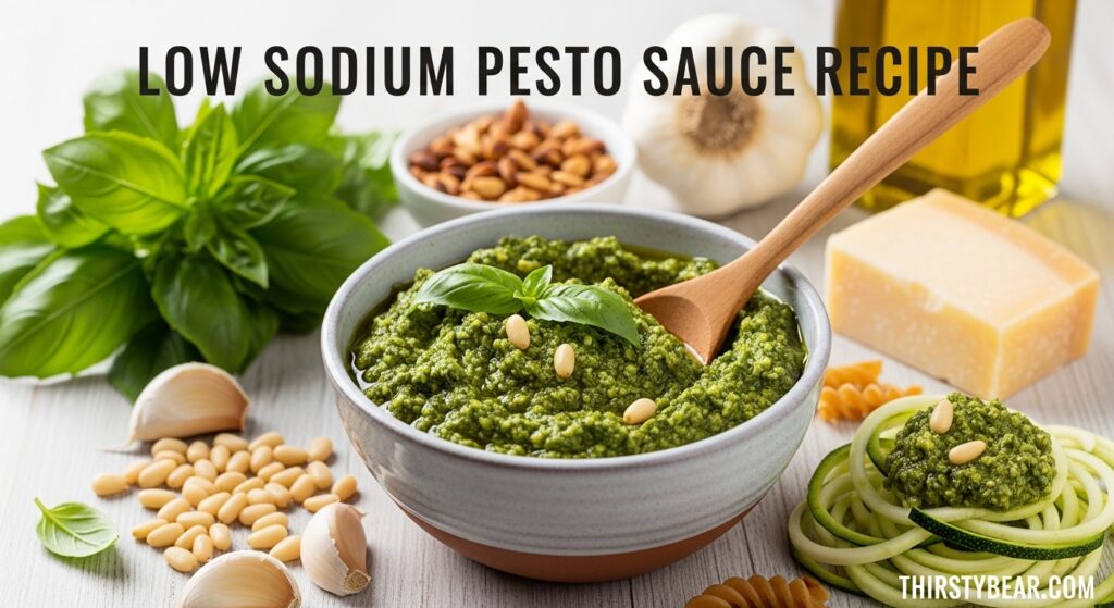 Low Sodium Pesto Sauce Recipe