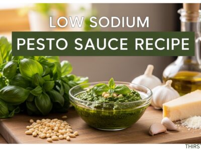 Low Sodium Pesto Sauce Recipe