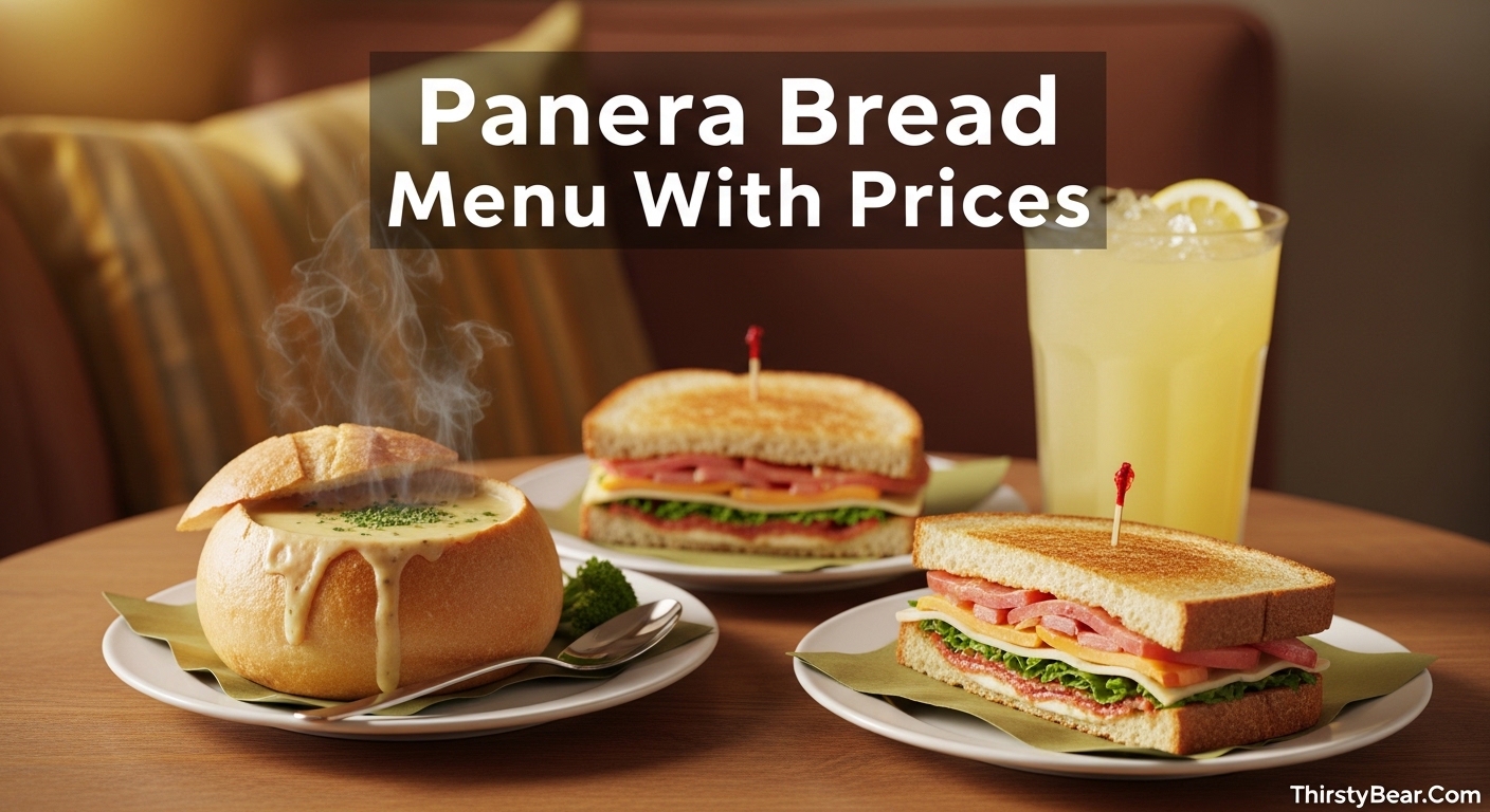 Panera Bread Menu With Prices
