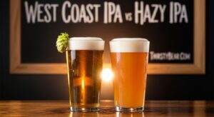 West Coast IPA vs Hazy IPA