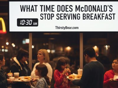 What Time Does McDonald's Stop Serving Breakfast