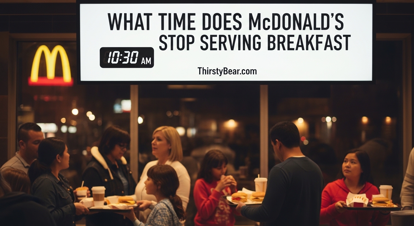 What Time Does McDonald's Stop Serving Breakfast