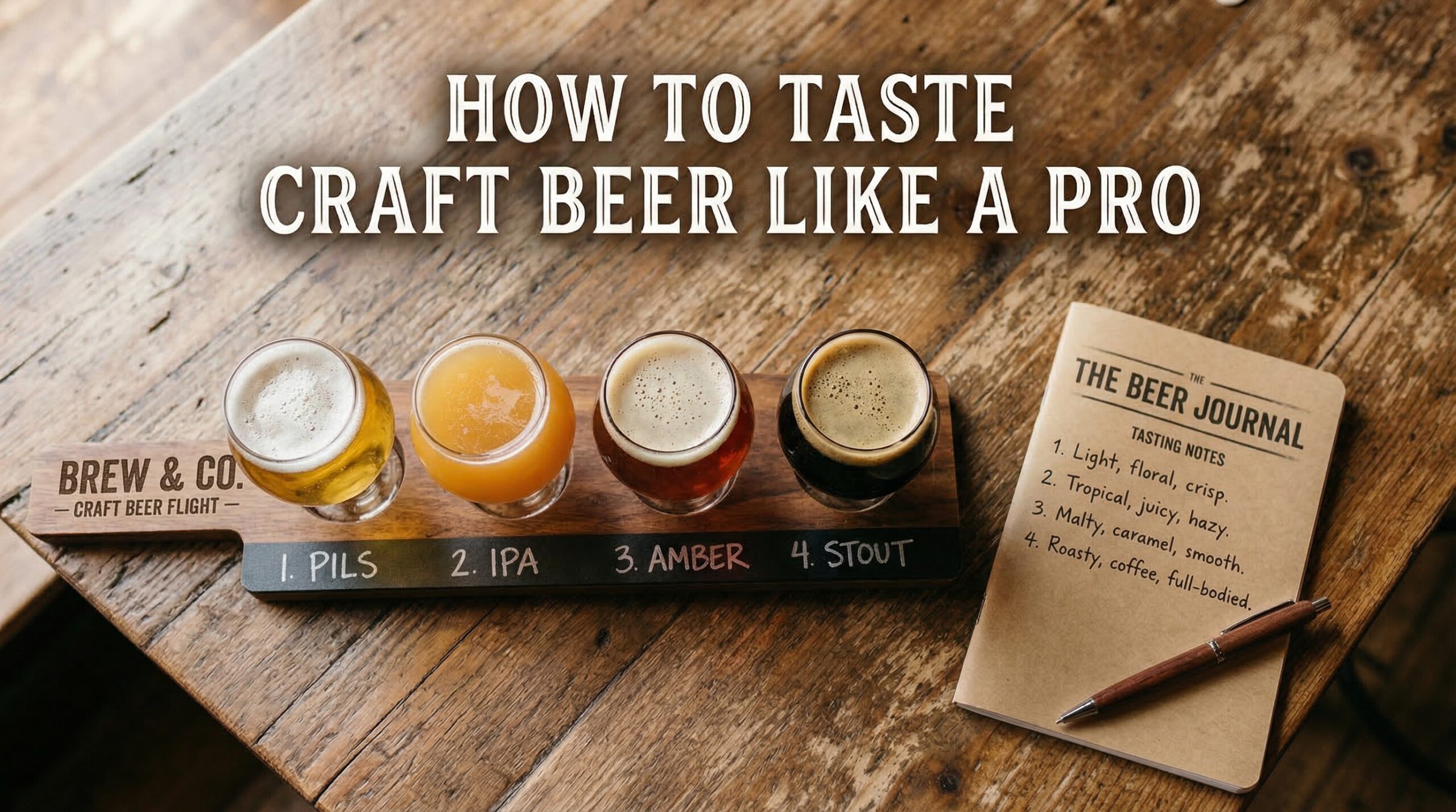 How to Taste Craft Beer Like a Pro