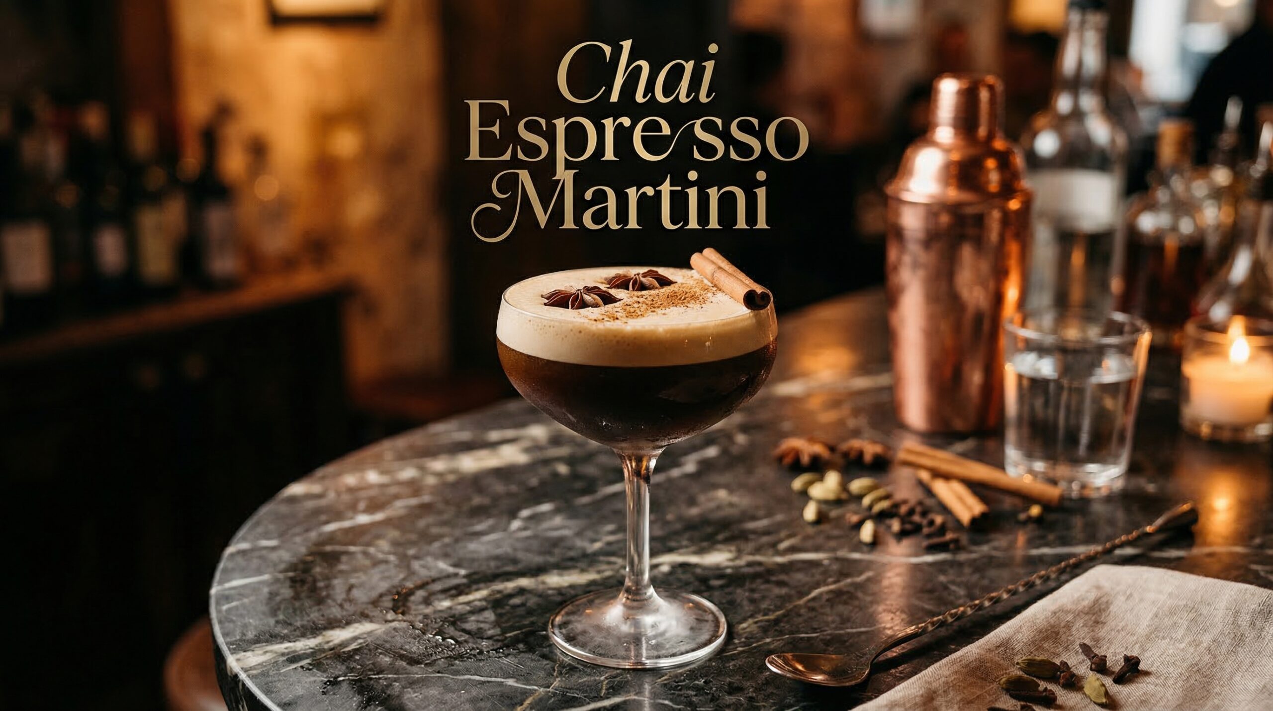 Chai Espresso Martini Recipe