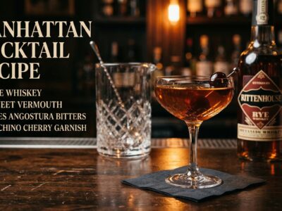 Manhattan Cocktail Recipe