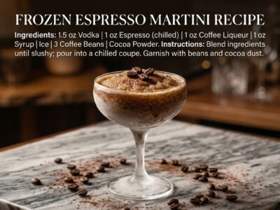Frozen Espresso Martini Recipe