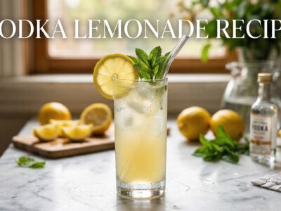 Vodka Lemonade Recipe and Variations