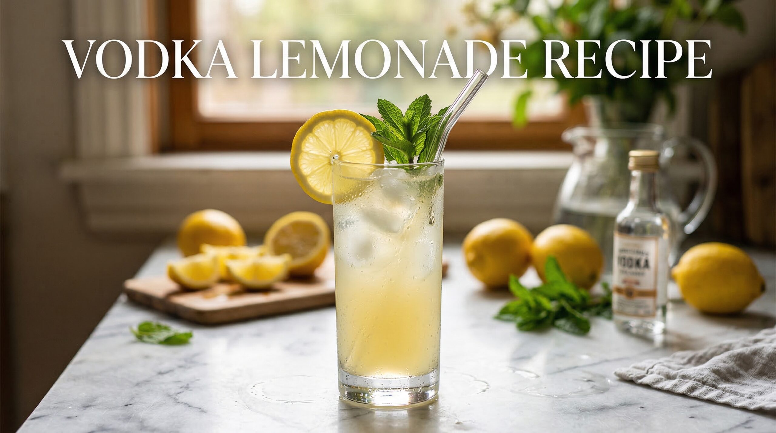 Vodka Lemonade Recipe and Variations