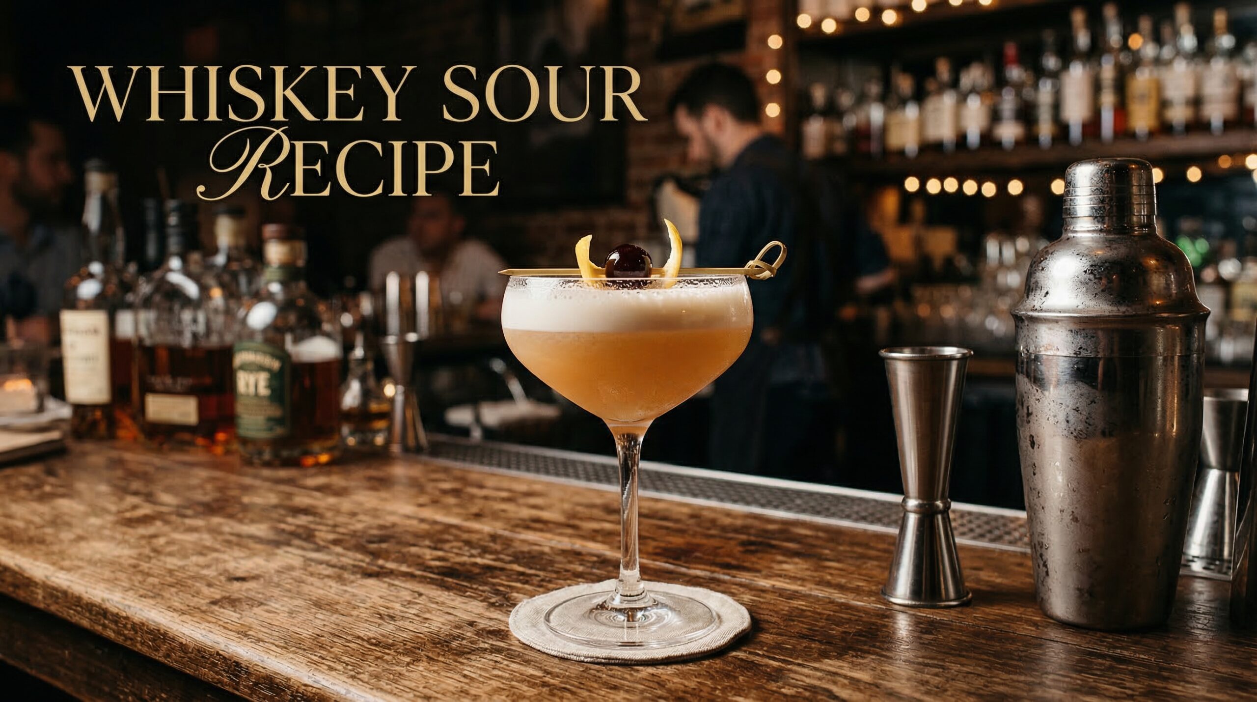 Whiskey Sour Recipe