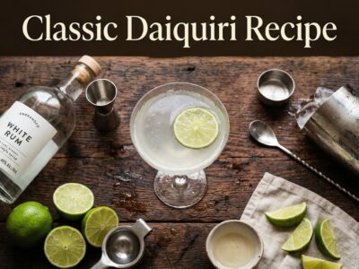 Classic Daiquiri Recipe Not the Frozen Kind