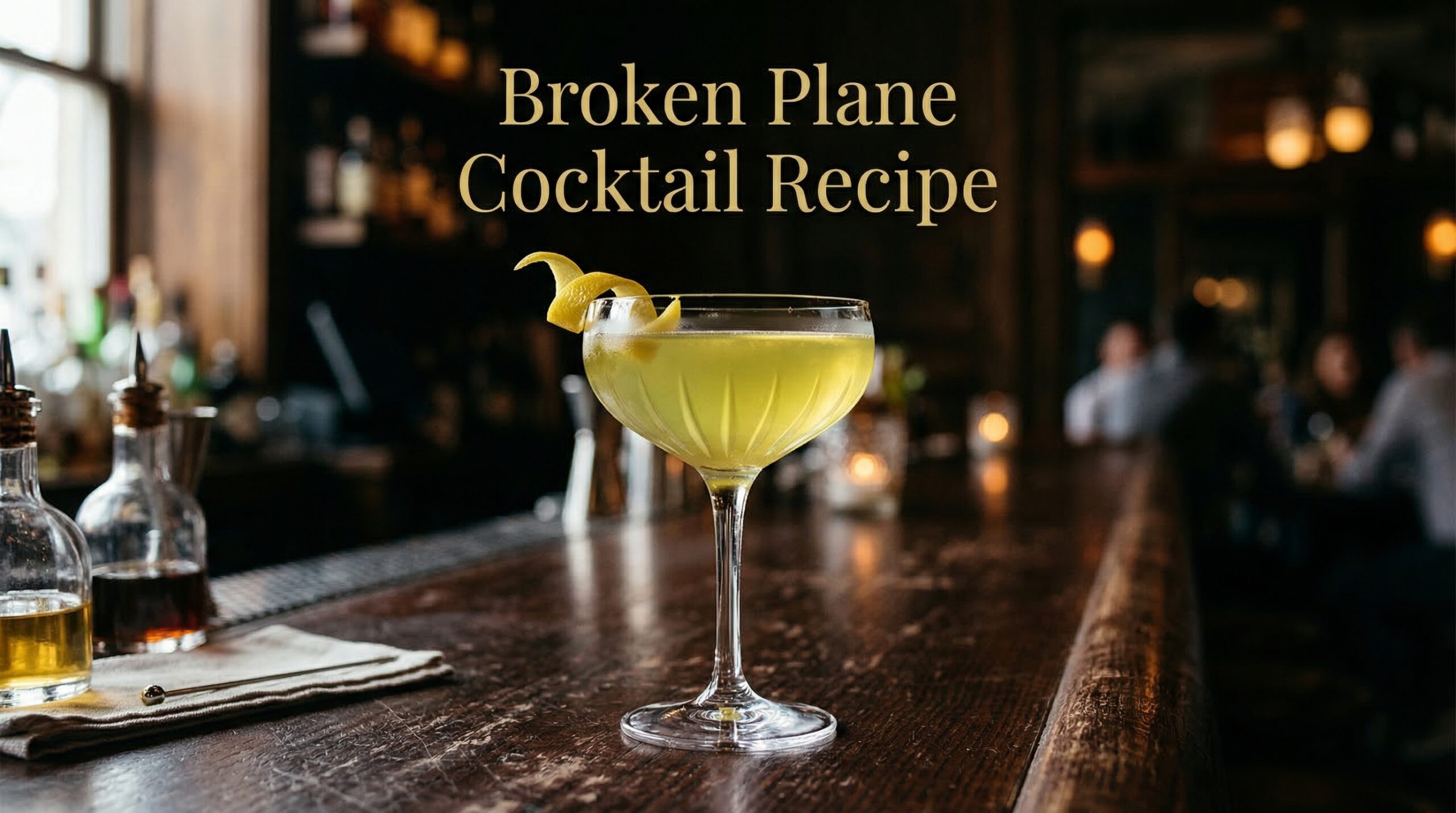 Broken Plane Cocktail Recipe