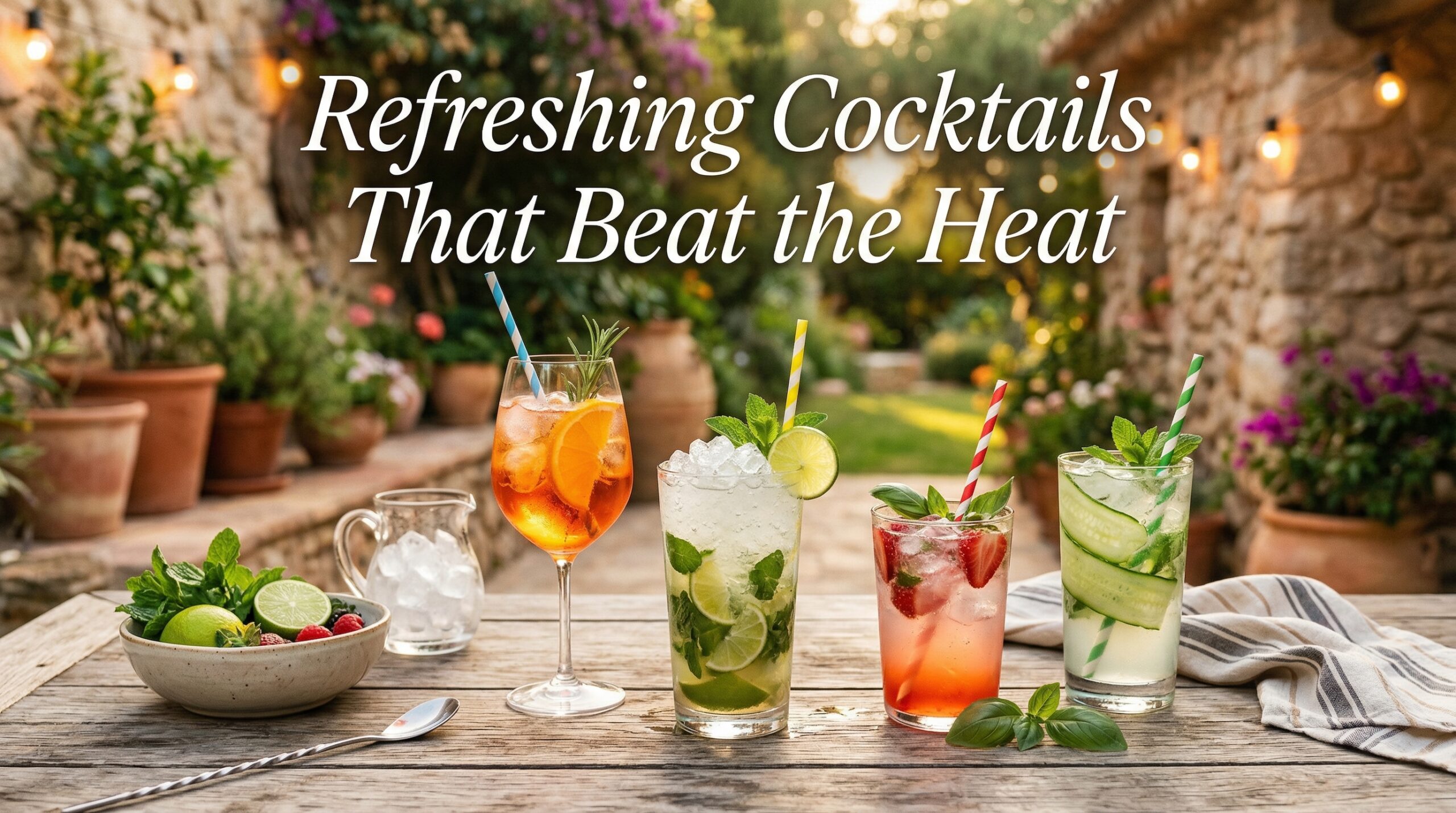 Refreshing Cocktails That Beat the Heat