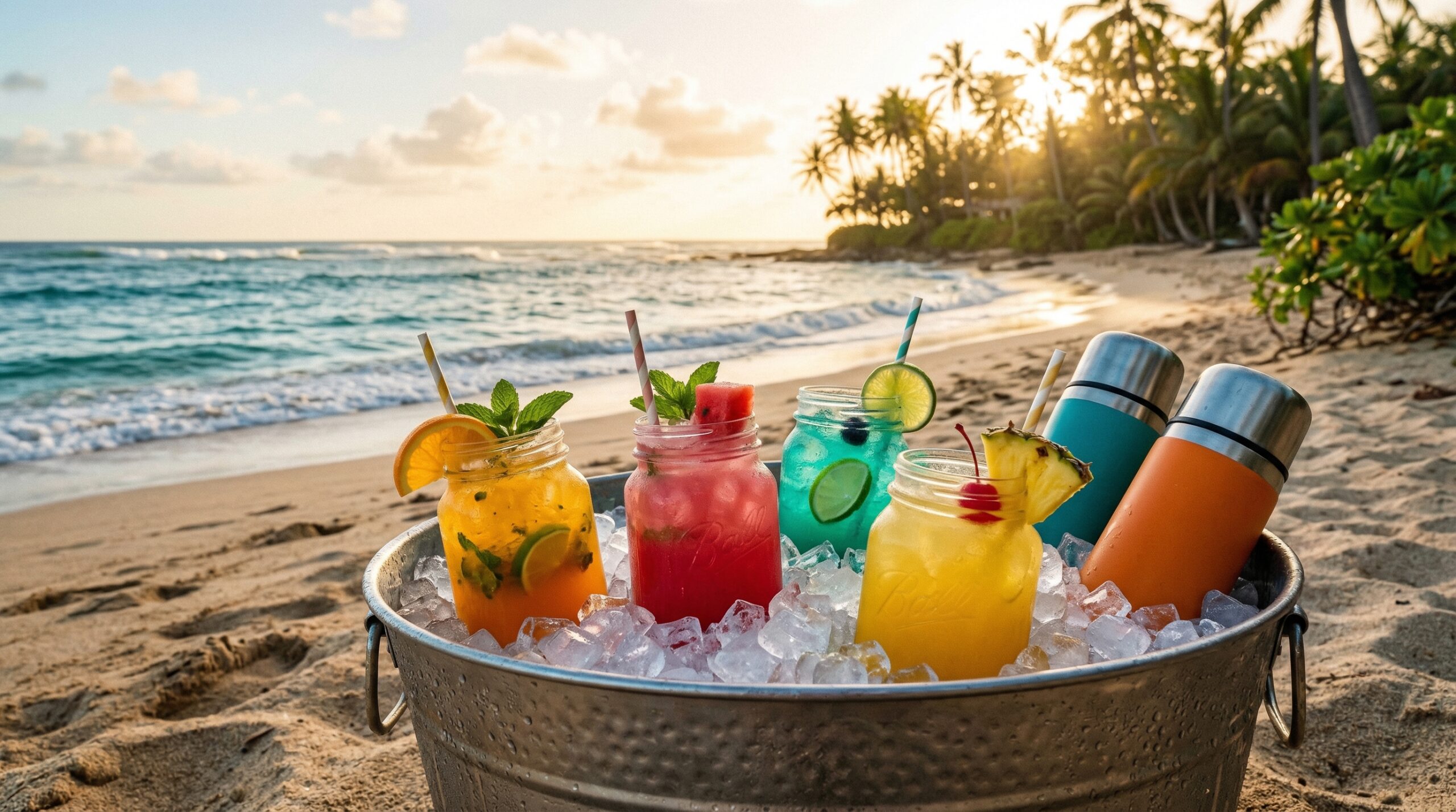 Best Beach Cocktails to Make in a Cooler
