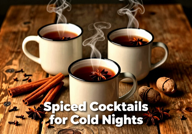 Spiced Cocktails for Cold Nights