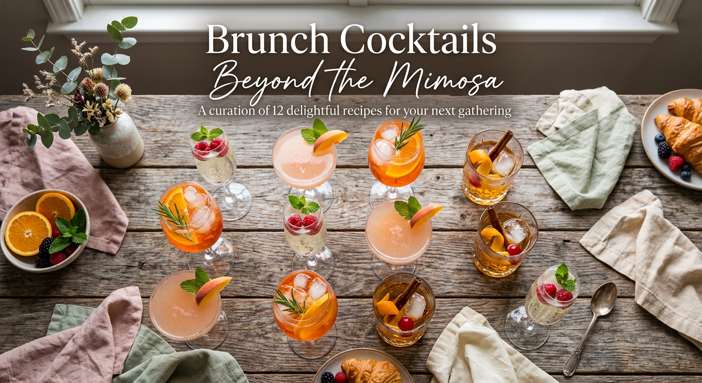 Brunch Cocktails Beyond the Mimosa