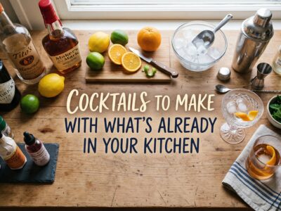 Cocktails to Make with What's Already in Your Kitchen