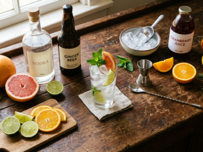 Easy Cocktails with Vodka and Common Mixers