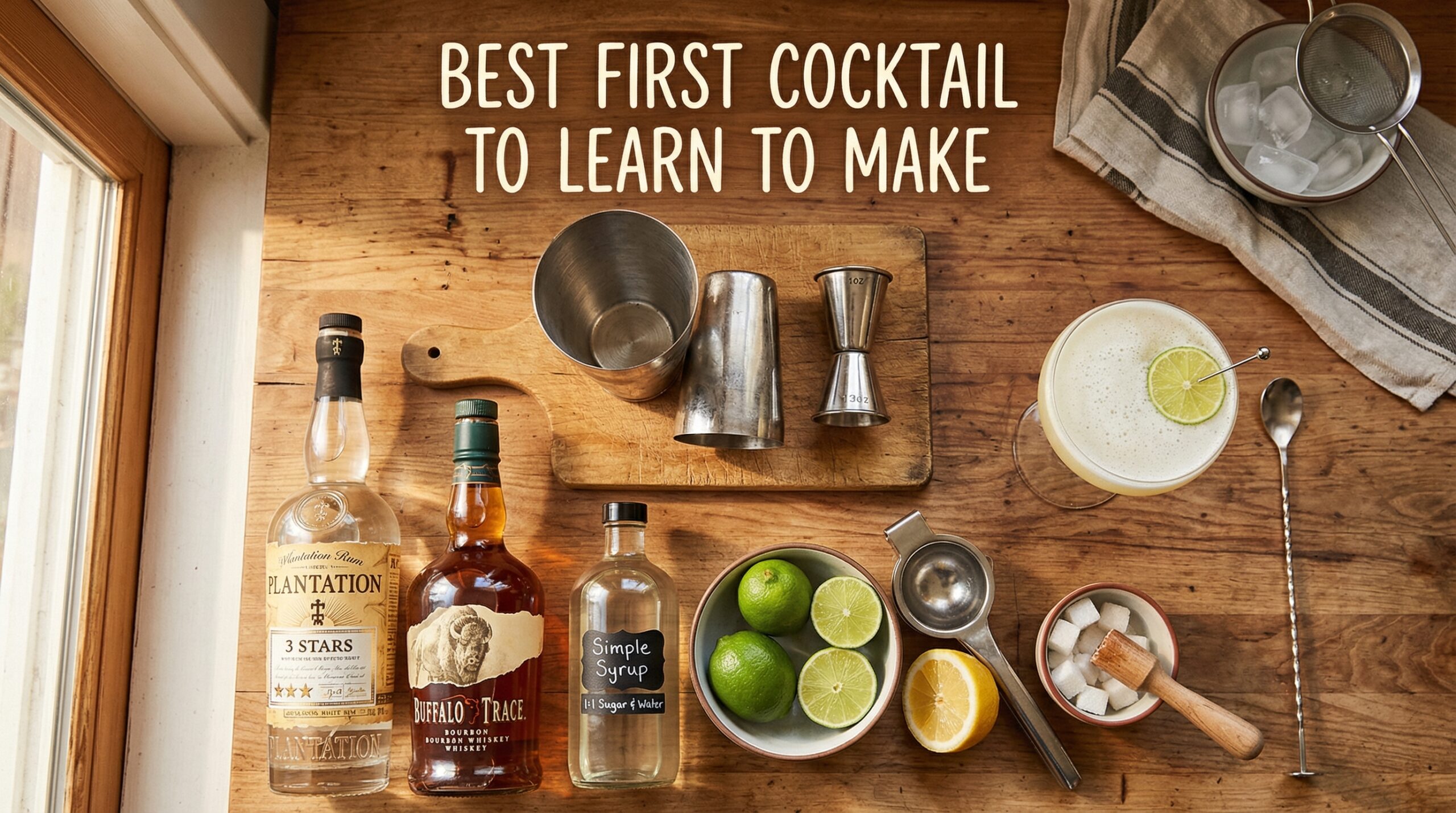 Best First Cocktail to Learn to Make