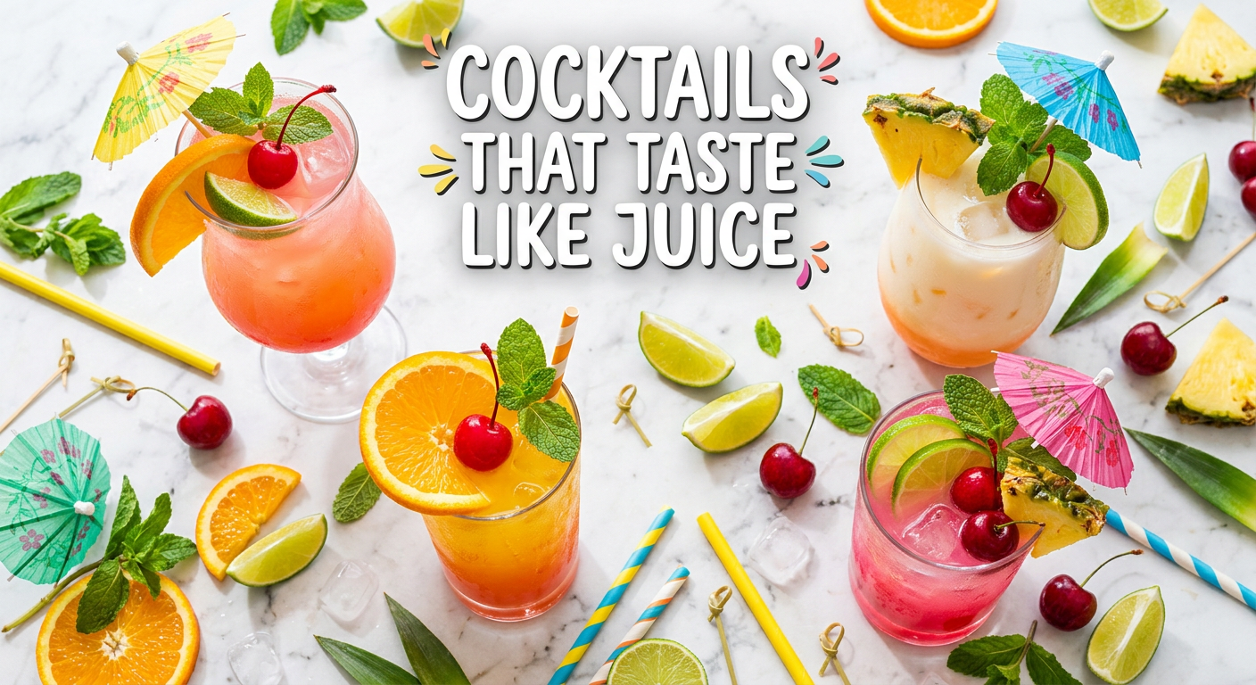 Cocktails That Taste Like Juice